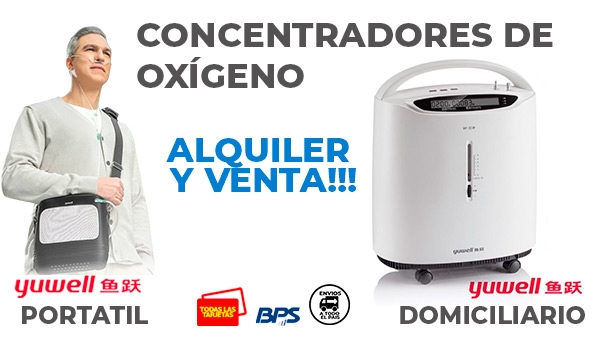 Concentradores de oxígeno  